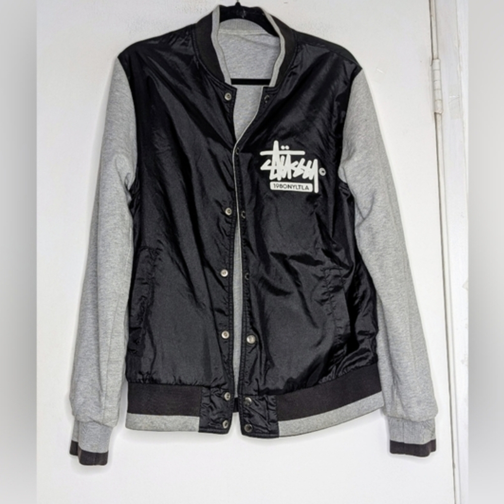Stussy 1980NYLTLA Reversible Varsity Jacket